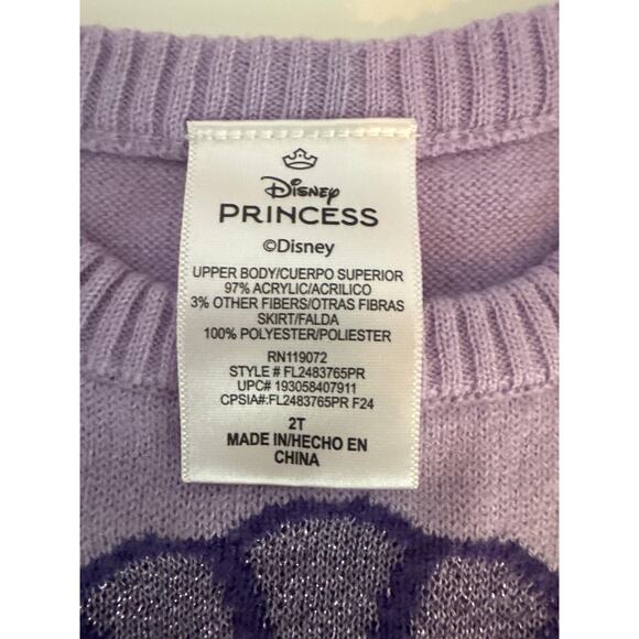 Disney Princess Toddler Girl Ariel Cosplay Dress, Sizes 2T - Picture 3 of 3